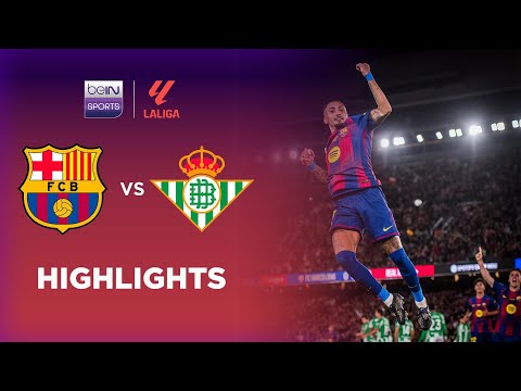 Barcelona 3-1 Real Betis | LaLiga 25/26 Match Highlights thumbnail
