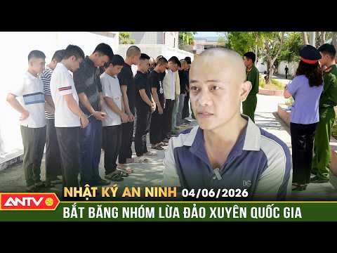 Bóc gỡ mạng lưới lừa đảo xuyên quốc gia, bắt hàng chục đối tượng | Nhật ký an ninh ngày 4/6 | ANTV thumbnail