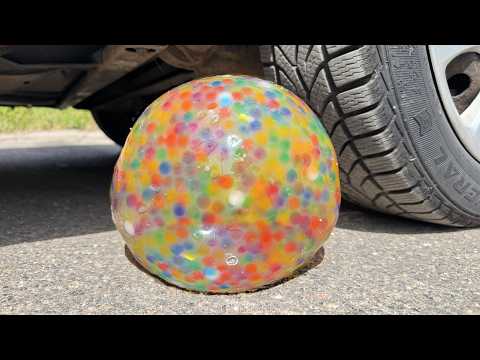 ORBEEZ COCA COLA BALLOON VS CAR, Coca Cola Zero, PowerAde, Fanta, Sprite, Fruko and Mentos Diff Unde thumbnail