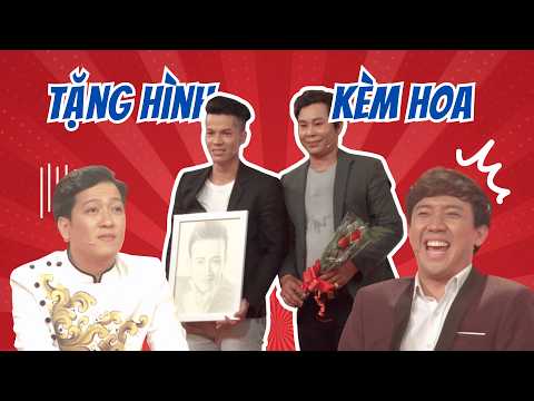 Thí sinh tặng hình chân dung kèm theo bó hoa chỉ thiếu mỗi bó nhan là đủ bộ | DQC thumbnail