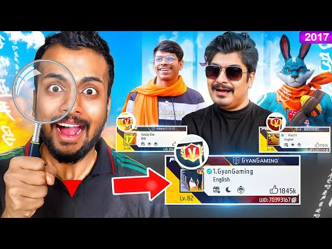 Searching Free Fire Youtuber's Id  Who Leave Free Fire ? - Garena Free Fire Max  thumbnail