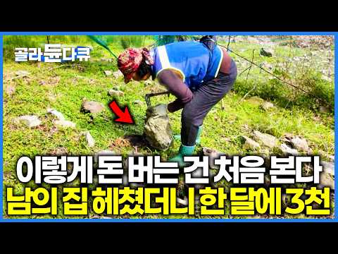 남의 집(?) 헤쳐서  한 달에 바짝 3천만 원 번다고? 아무나 못 한다는 '직업'의 정체｜한국기행｜#골라듄다큐 thumbnail