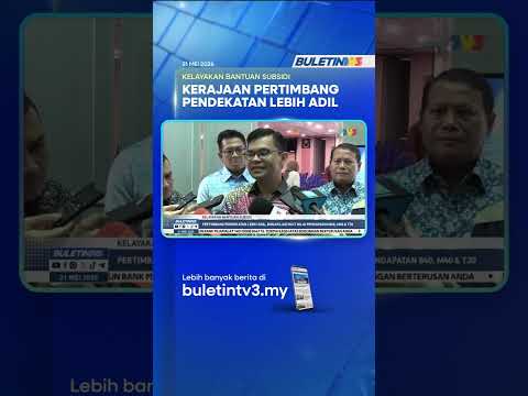 KELAYAKAN SUBSIDI | Pertimbang Pendekatan Lebih Adil, Bukan Ikut Nilai Pendapatan B40, M40 & T20 thumbnail