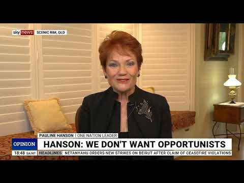 What would Pauline Hanson do as PM? thumbnail