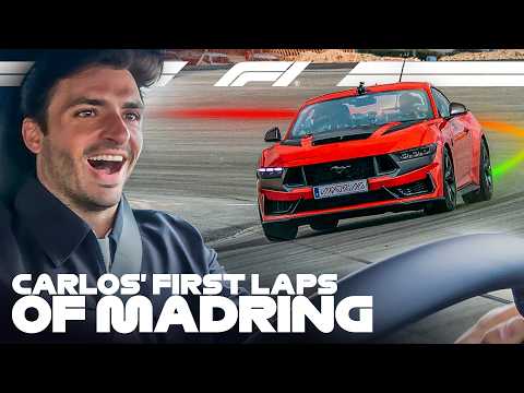 Carlos Sainz's First Laps of Spain's New F1 Track thumbnail