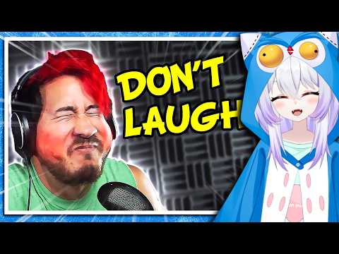 Markiplier Broke Me... Vtuber Reacts to Markiplier Try Not To Laugh Challenge! thumbnail
