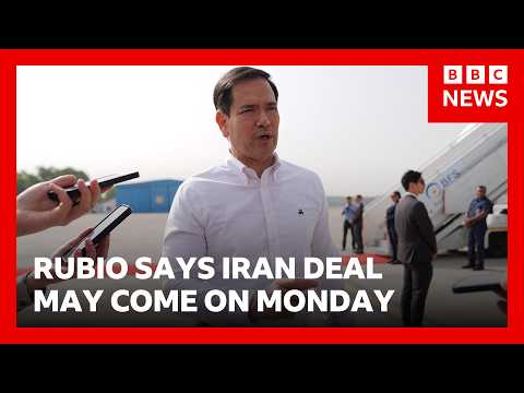 Oil prices slide on hopes of US-Iran peace deal | BBC News thumbnail