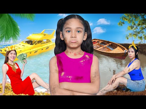 Rich Vacation vs Poor Vacation | Funny Rich vs Poor Parents in Vacation By T-FUN thumbnail