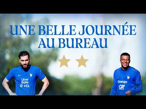 Rencontres et festival technique: une belle journée au bureau pour les Bleus thumbnail