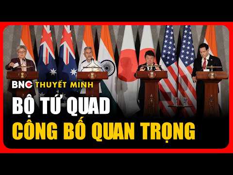 Thuyết minh: Ngoại trưởng liên minh Bộ tứ QUAD trình bày loạt sáng kiến “nóng” | BNC Now thumbnail
