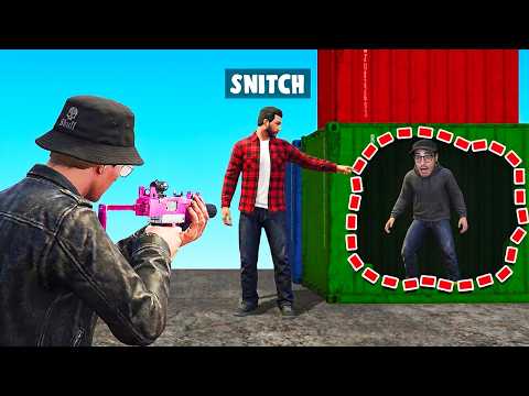 NASCONDINO su GTA 5 ma LO SNITCH SOPRAVVIVE! thumbnail