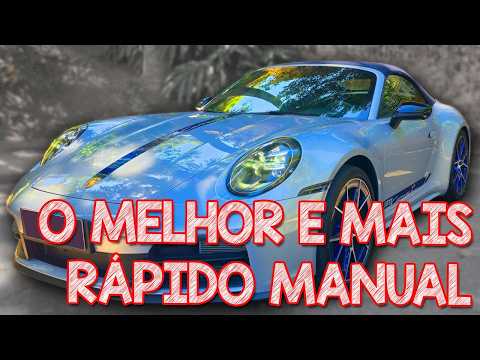 O MELHOR E MAIS RÁPIDO CARRO MANUAL DO MUNDO! Avaliação Porsche 911 CARRERA T thumbnail