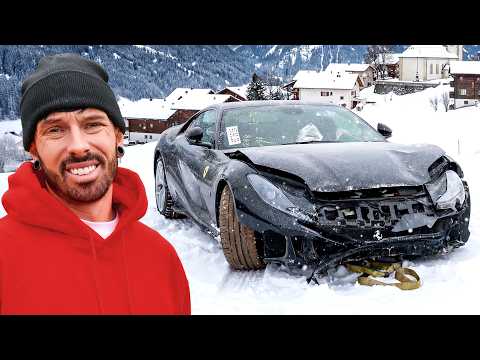 ATTEMPTING TO DRIVE 2000 MILES IN MY WRECKED FERRARI I REBUILT thumbnail