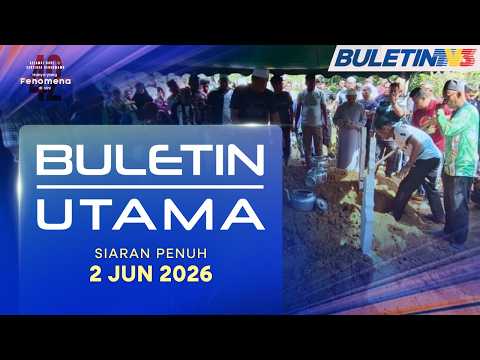 Nahas Simpang Renggam: Jenazah 4 Sekeluarga Dikebumi Satu Liang Lahad | Buletin Utama, 2 Jun 2026 thumbnail