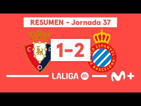 Osasuna 1-2 RCD Espanyol | LALIGA EA SPORTS (Jornada 37) - Resumen | Movistar Plus thumbnail