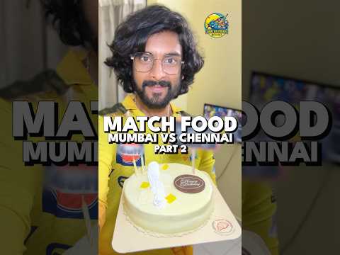 Everything I Ate as CSK Humbled MI!! ?? thumbnail