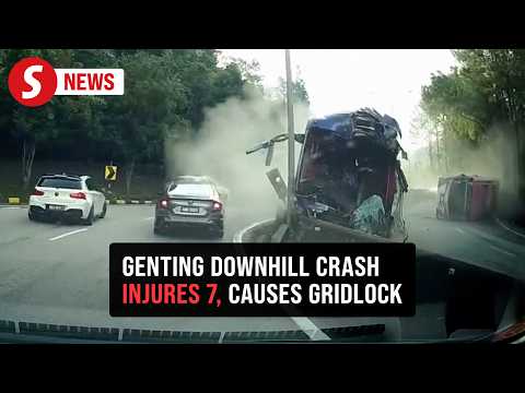 Seven injured as two tour buses, SUV crash in Pahang thumbnail