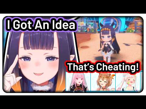 Ina’s Brain Is Just Too Big! She Found a Way to Cheat on an Official Stream【Hololive EN】 thumbnail