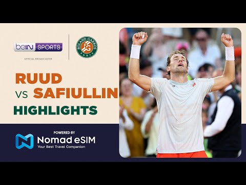Casper Ruud vs Roman Safiullin | Roland-Garros 2026 | Match Highlights thumbnail