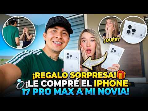 LE REGALE EL IPHONE 17 PRO MAX A MI NOVIA(*ASI REACCIONA*)//Dani Universe// thumbnail
