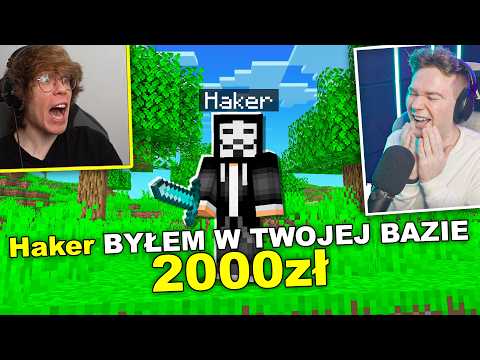 PRANKUJE STREAMERA DONEJTAMI UDAJĄC CHEATERA thumbnail