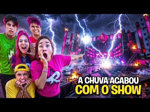 UMA TEMPESTADE ACABOU COM NOSSO SHOW *Pegou fogo ?  thumbnail