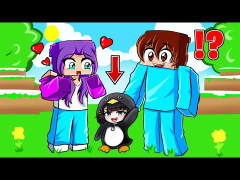 Minecraft'ta GUGUGAGA PENGUIN Evlat Edindim! thumbnail