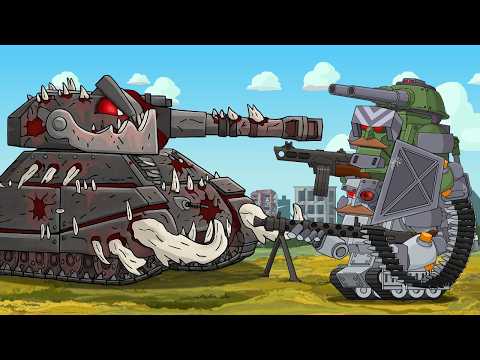 Ратте ПАРАЗИТ vs РобоСталины | РАТТЕ сам выбрал поле боя - Мультики про танки thumbnail