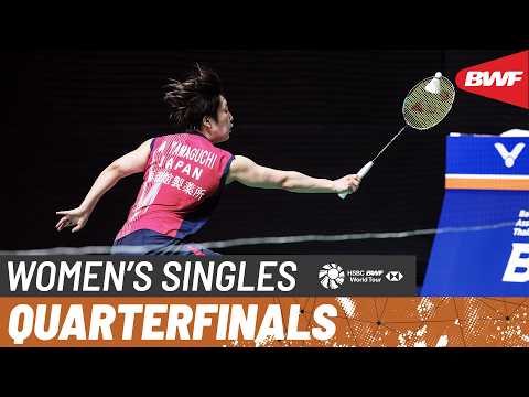 TOYOTA Thailand Open 2026 | Akane Yamaguchi (JPN) [1] vs Pusarla V. Sindhu (IND) [6] | QF thumbnail