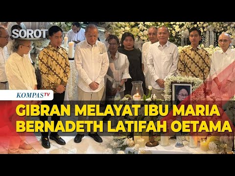 Wapres Gibran Melayat Rumah Duka Ibu Maria Bernadeth Latifah Oetama thumbnail