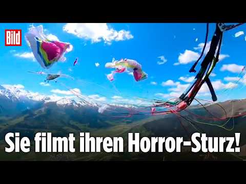 ÖSTERREICH: Paragliderin entkommt knapp dem Tod! thumbnail