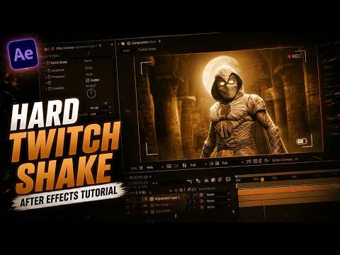 Hard Twitch - Shake l After Effects Tutorial thumbnail