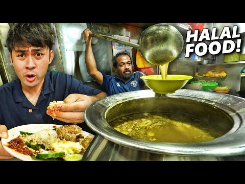 Singapore MUSLIM Street Food Tour!10 Must Try HALAL Food in Singapore! thumbnail