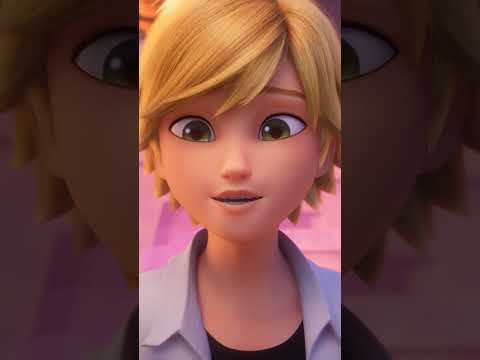 Adrienette 💕 #ladybug #miraculouslatam #lasaventurasdeladybug #catnoir #adrienette #miraculous #mlb thumbnail