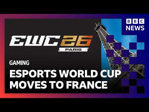 Esports World Cup moved from Saudi Arabia due to 'regional situation' | BBC News thumbnail