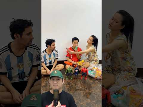RONALDO DAN MESSI REBUTAN SNACK MAMA‼️? @RovsSi #remix #dubbing #trending thumbnail
