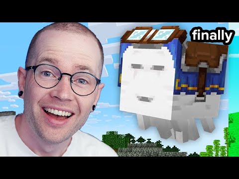 The HAPPY GHAST Update is HERE.. (Minecraft Part 18) thumbnail
