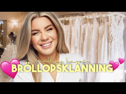 21 dagar kvar till...jag provar bröllopsklänningar! thumbnail