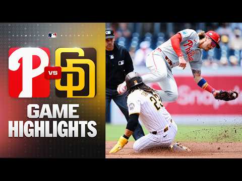 Phillies vs. Padres Game Highlights (5/27/26) | MLB Highlights thumbnail