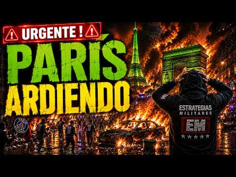 🚨 NOTICIAS PARÍS EN LLAMAS DISTURBIOS LA CIUDAD ES UNA ZONA DE GUERRA thumbnail