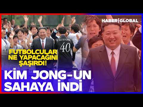 Hem Ağladılar Hem Zıpladılar! Kim Jong Un Sahaya İndi Futbolcular Ne Yapacağını Şaşırdı! thumbnail