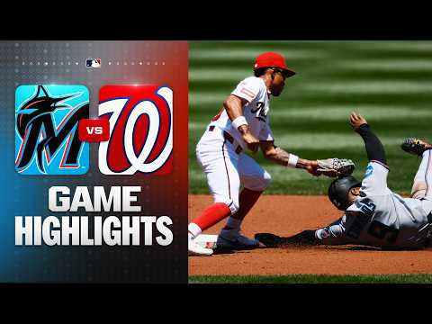 Marlins vs. Nationals Game Highlights (6/3/26) | MLB Highlights thumbnail