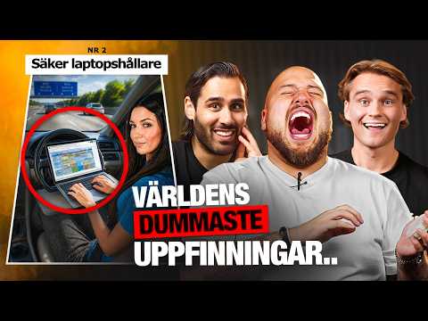 VÄRLDENS DUMMASTE UPPFINNINGAR | DÅ ÄR VI IGÅNG thumbnail