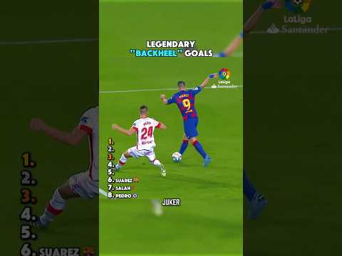 LEGENDARY BACKHEEL GOALS thumbnail