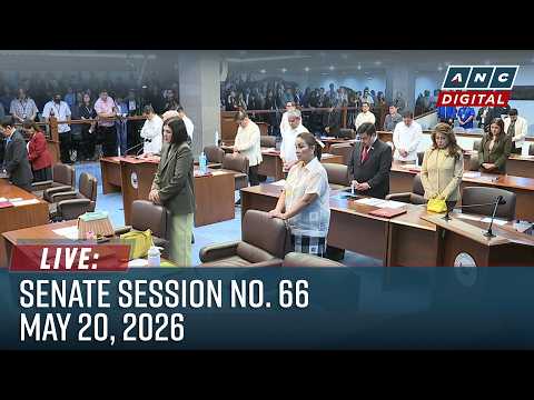 LIVE: Senate Session No. 66 | May 20, 2026 thumbnail