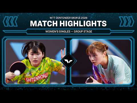 Cocona Muramatsu vs Lee Daeun | WS Group | #WTTSkopje 2026 thumbnail