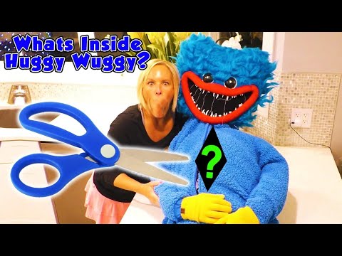 Cutting Open Huggy Wuggy at 3AM! What's Inside of Huggy Wuggy from Poppy Playtime? thumbnail