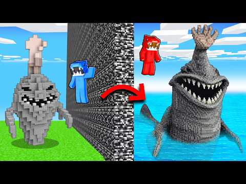 Hice Trampas con MONSTRUO MARINO MANO en Reto de Construcción en Minecraft! thumbnail