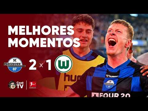 MELHORES MOMENTOS |  PADERBORN 2 x 1 WOLFSBURG | PLAYOFF DE REBAIXAMENTO DA BUNDESLIGA (VOLTA) thumbnail