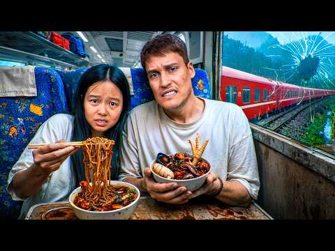 24 часа в ХУДШЕМ ПОЕЗДЕ в Китае! Что внутри? thumbnail
